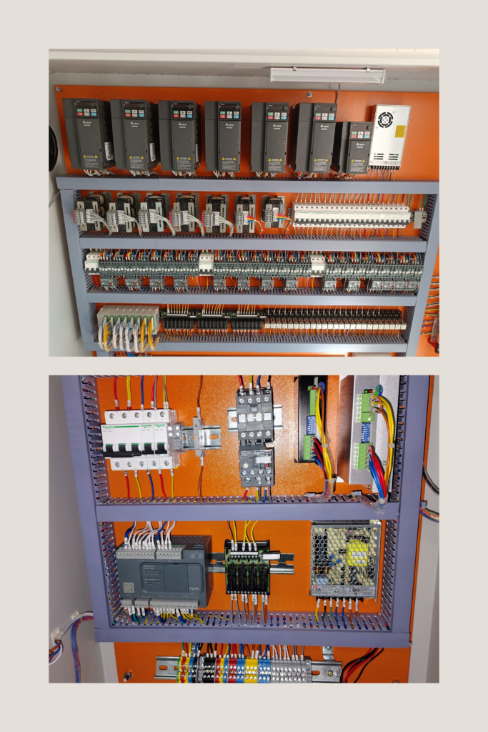 OEM Control Panels with Schneider, Delta & Mitsubishi PLC/HMI