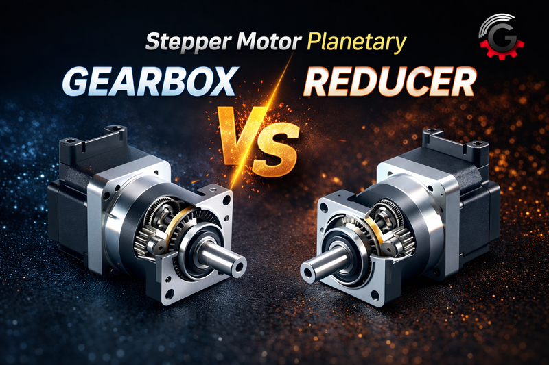 Stepper Motor Planetary Gearbox vs Reducer