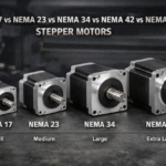 NEMA 17 vs NEMA 23 vs NEMA 34 vs NEMA 42 vs NEMA 43 Stepper Motor