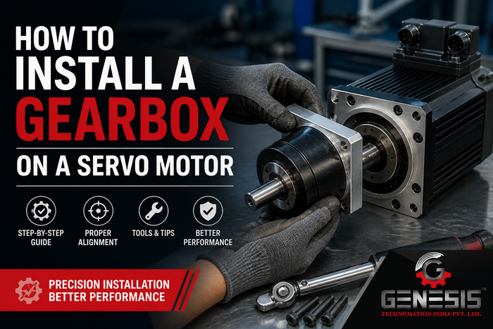 How to Install a Gearbox on a Servo Motor