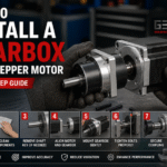 How to Install a Gearbox on a Stepper Motor