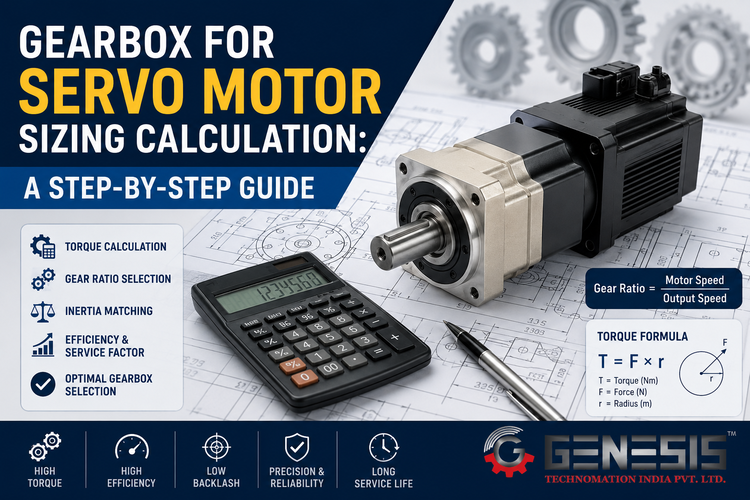 Gearbox for Servo Motor Sizing Calculation