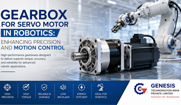 Gearbox for Servo Motor in Robotics
