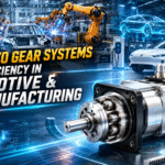 How Servo Gear Systems Drive Efficiency in Automotive and EV Manufacturing
