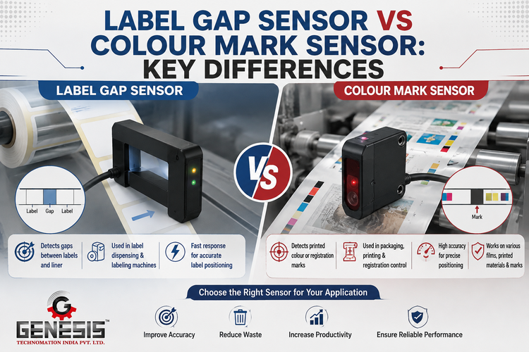 Label Gap Sensor vs Colour Mark Sensor