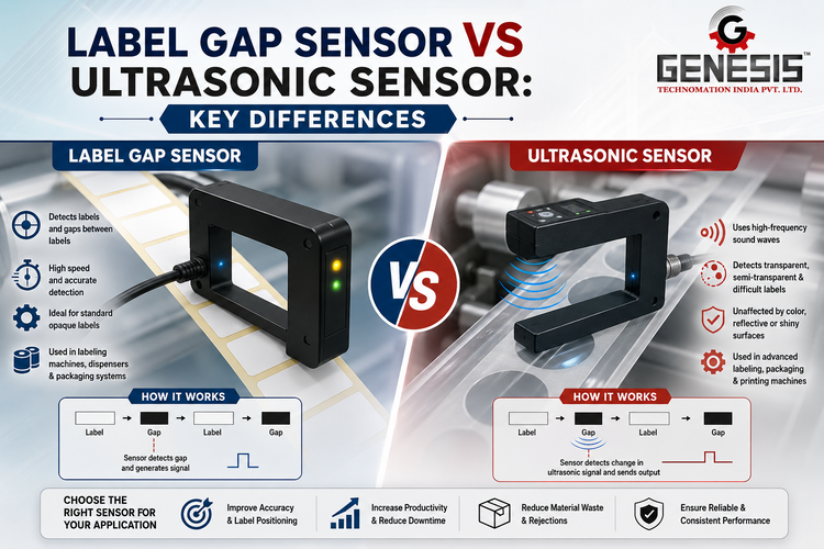 Label Gap Sensor vs Ultrasonic Sensor