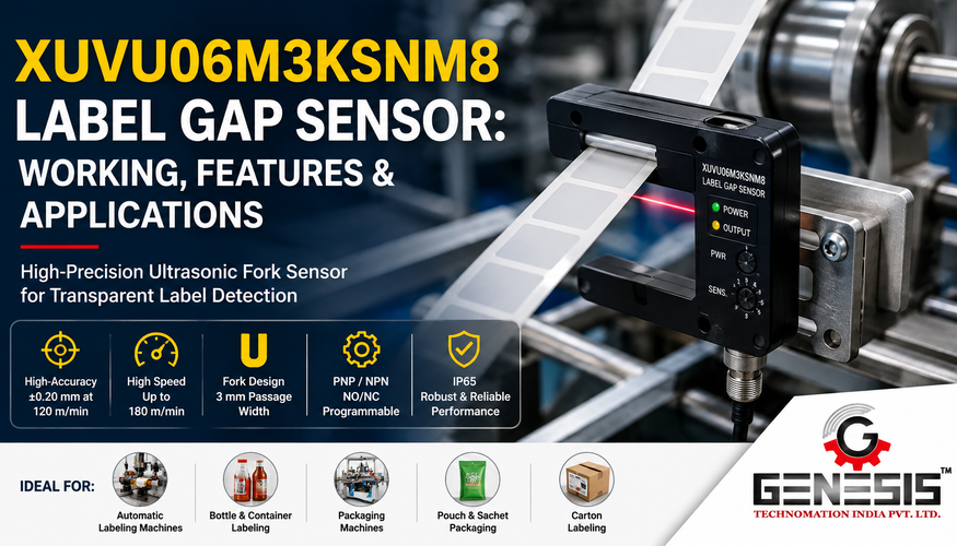 XUVU06M3KSNM8 Label Gap Sensor