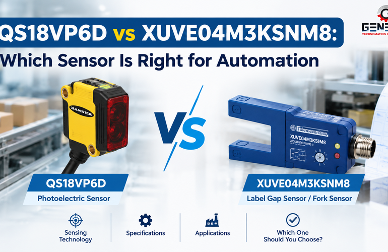 QS18VP6D vs XUVE04M3KSNM8 Sensors