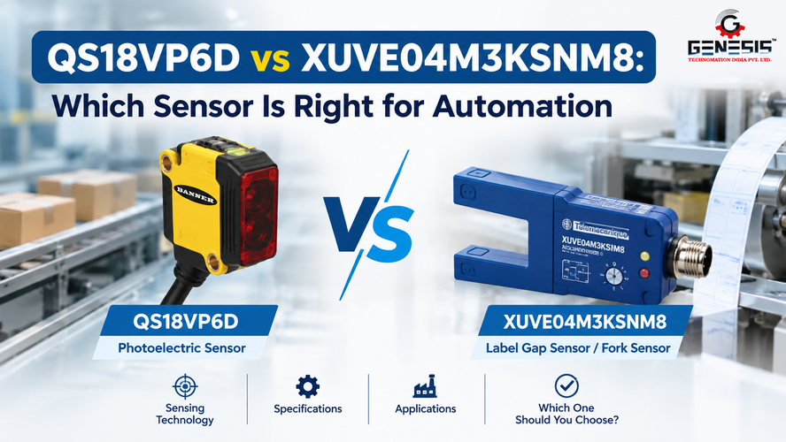 QS18VP6D vs XUVE04M3KSNM8 Sensors