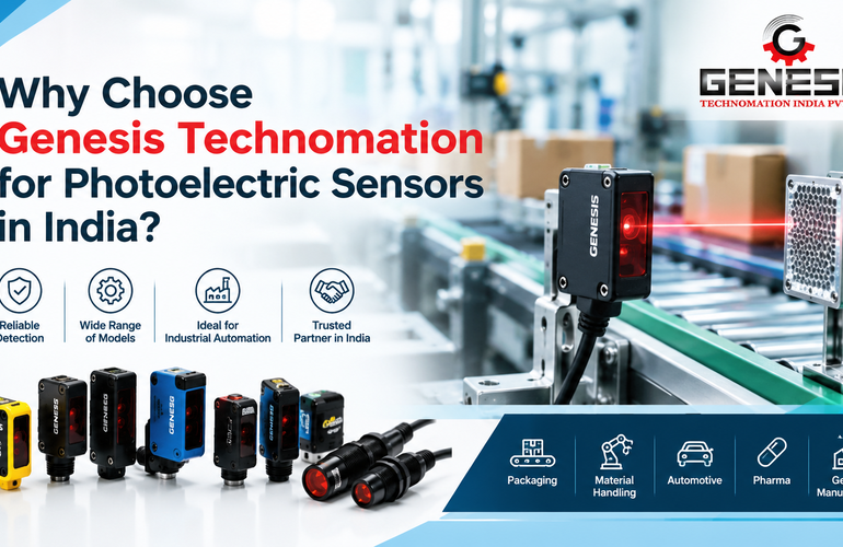 Why Choose Genesis Technomation for Photoelectric Sensors in India